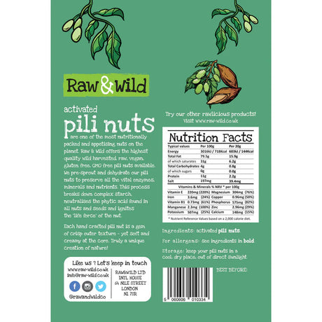 Activated Pili Nuts - Original 70g