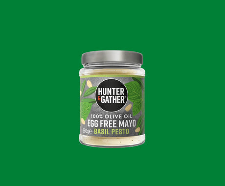 Hunter & Gather Basil Pesto Egg Free Mayo 250g