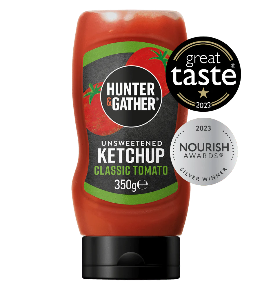 Hunter & Gather Tomato Ketchup Squeezy Bottle 350g