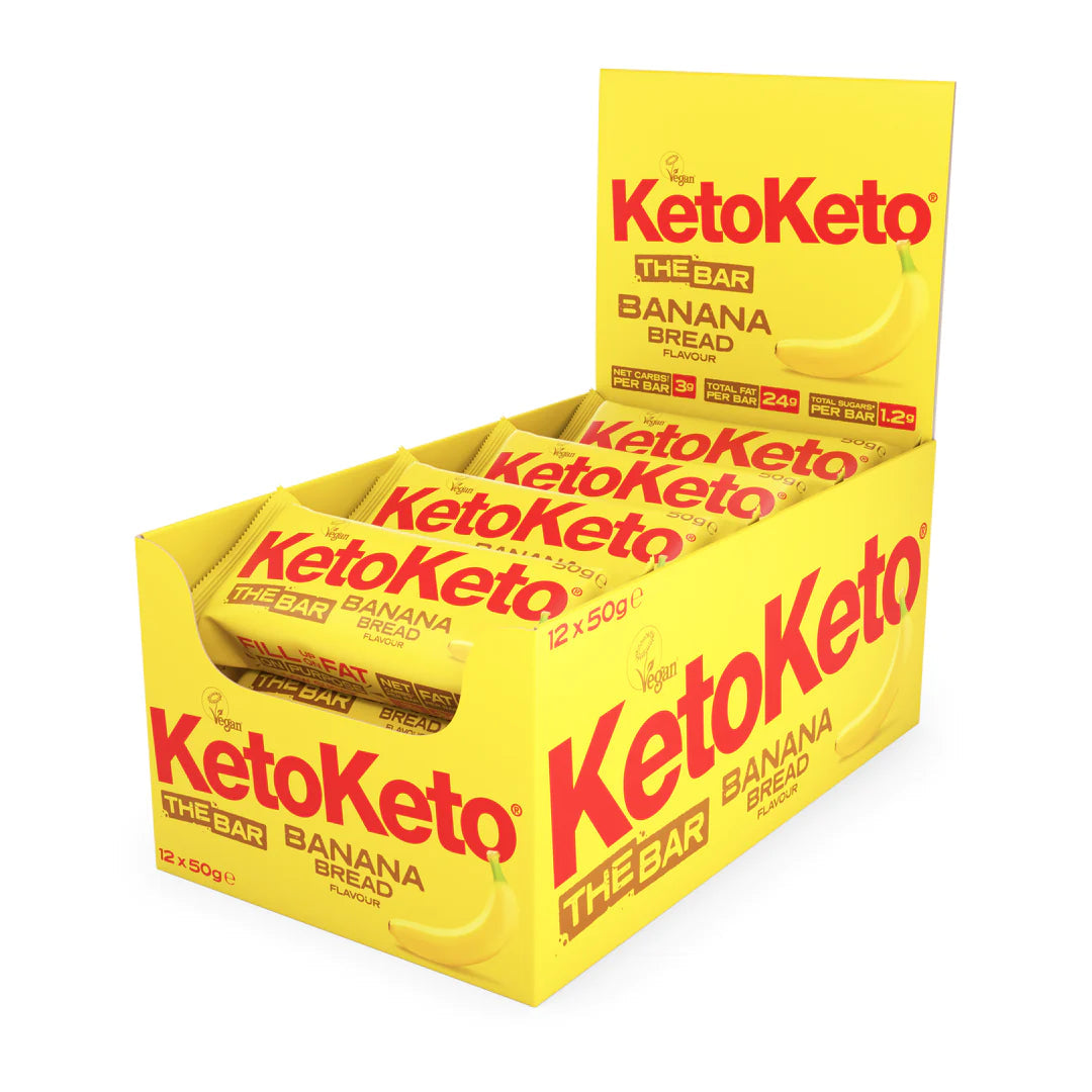 Keto Keto Banana Bread Keto Biscuit Bar (Box of 12)