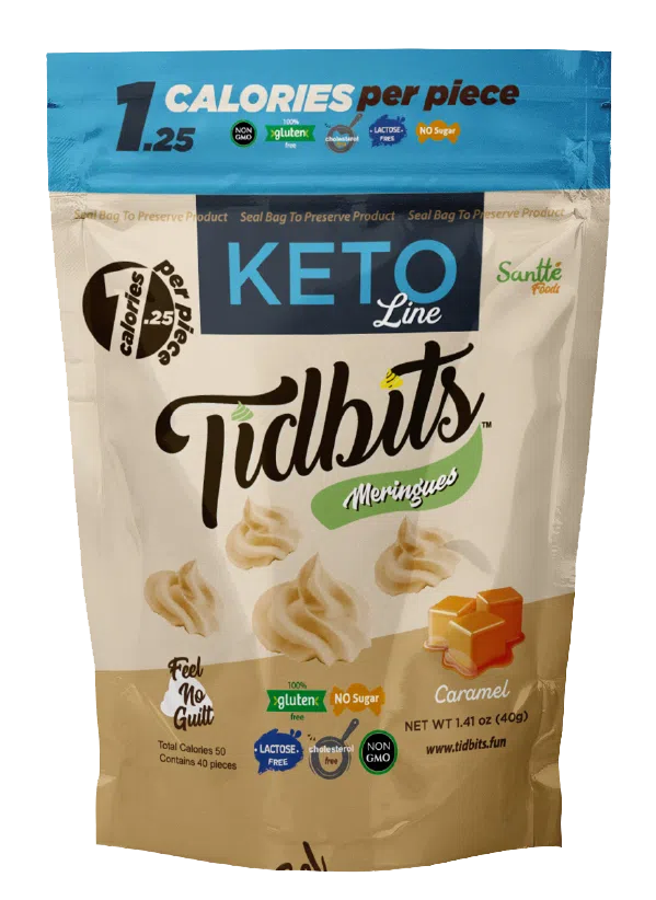 Keto Tidbits Fun Bites: Caramel