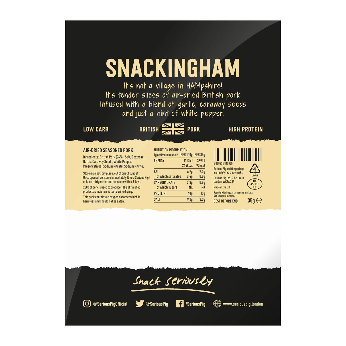 Snackingham 'Classic': 12 Pack