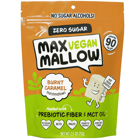 Vegan Burnt Caramel Sugar-Free Marshmallows