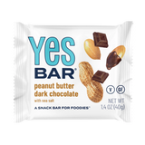 YES Bar® Peanut Butter Dark Chocolate - Gourmet Plant-Based Snack Bar - Individual Bar